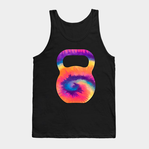 Kettlebell - Kettlebell Colorful Tank Top by Kudostees